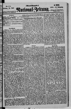 National-Zeitung vom 20.06.1870