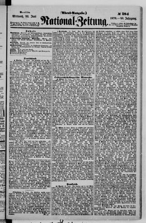 National-Zeitung vom 22.06.1870