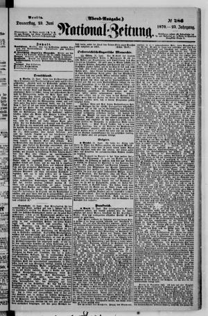 National-Zeitung vom 23.06.1870