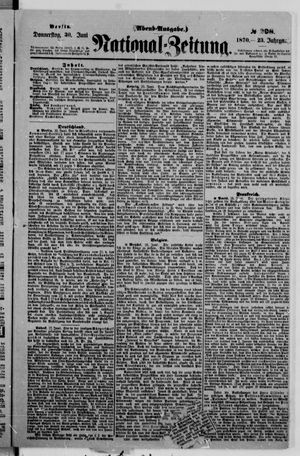 Nationalzeitung on Jun 30, 1870