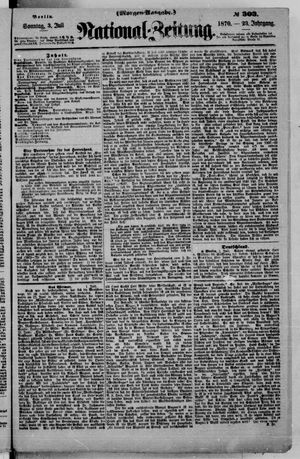 Nationalzeitung vom 03.07.1870