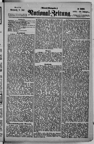 Nationalzeitung vom 06.07.1870