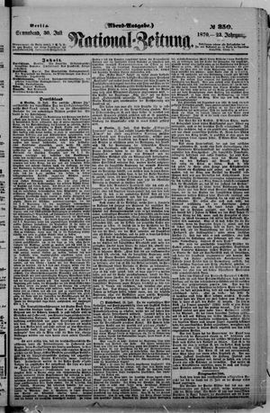Nationalzeitung on Jul 30, 1870