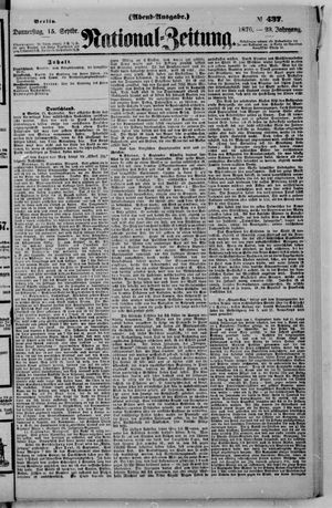 Nationalzeitung vom 15.09.1870