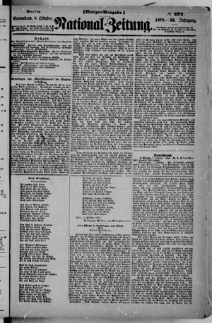 Nationalzeitung vom 08.10.1870