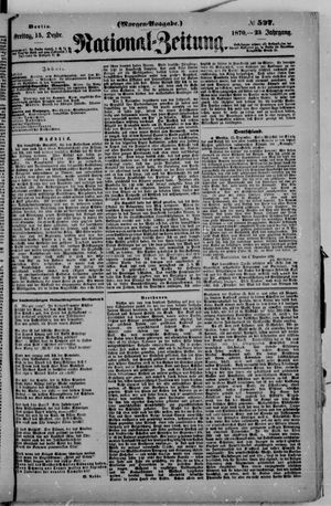 Nationalzeitung vom 16.12.1870
