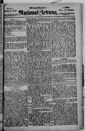 National-Zeitung vom 21.12.1870
