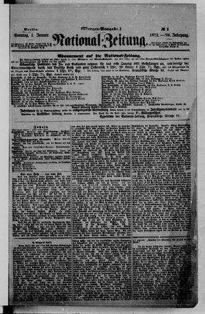 National-Zeitung on Jan 1, 1871