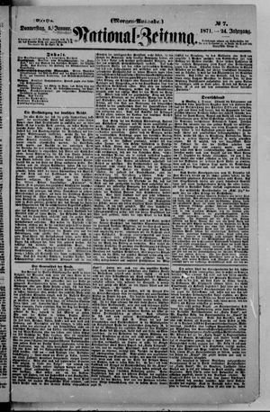 Nationalzeitung vom 05.01.1871