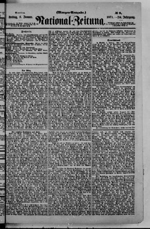Nationalzeitung vom 06.01.1871