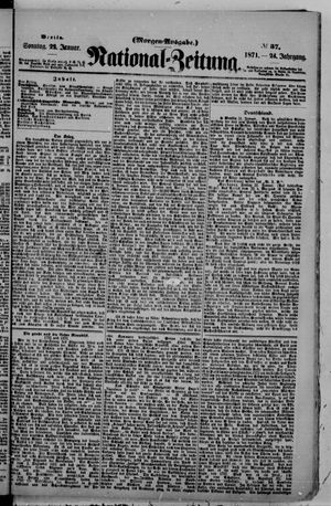 National-Zeitung on Jan 22, 1871