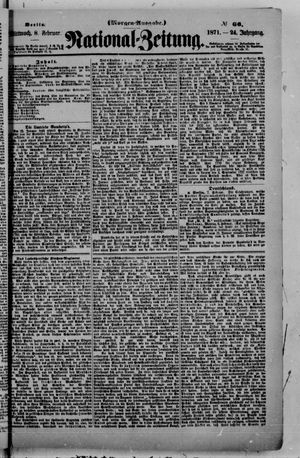 National-Zeitung vom 08.02.1871