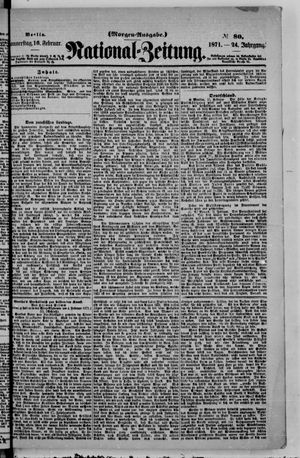 Nationalzeitung vom 16.02.1871