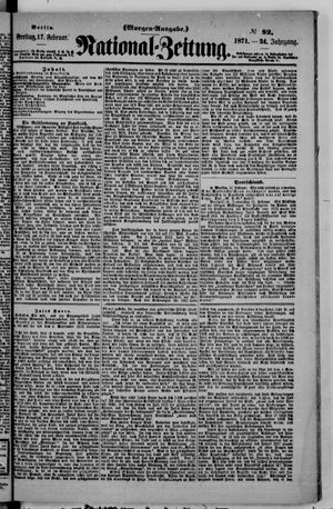 Nationalzeitung vom 17.02.1871