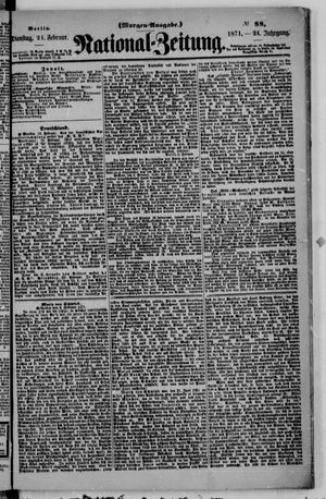 Nationalzeitung vom 21.02.1871
