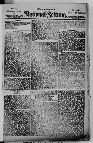 National-Zeitung on Mar 1, 1871