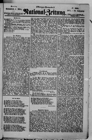 National-Zeitung vom 04.03.1871