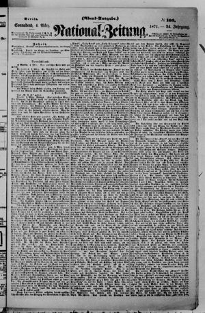 National-Zeitung vom 04.03.1871