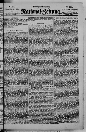 Nationalzeitung vom 09.03.1871