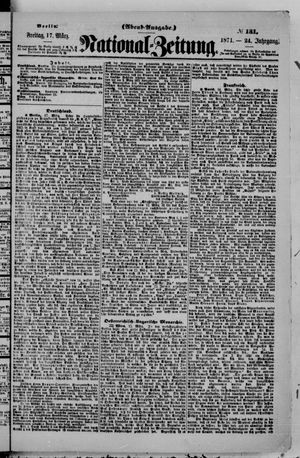 National-Zeitung vom 17.03.1871