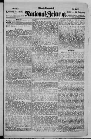 National-Zeitung vom 27.03.1871