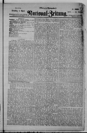 Nationalzeitung vom 04.04.1871