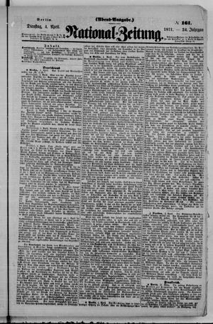 Nationalzeitung vom 04.04.1871