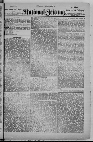 National-Zeitung vom 15.04.1871