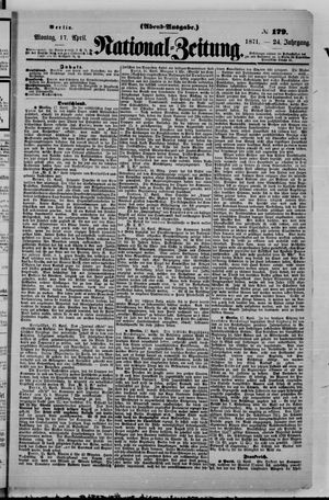 National-Zeitung vom 17.04.1871