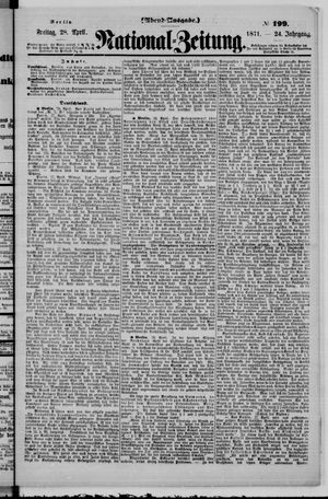 National-Zeitung vom 28.04.1871