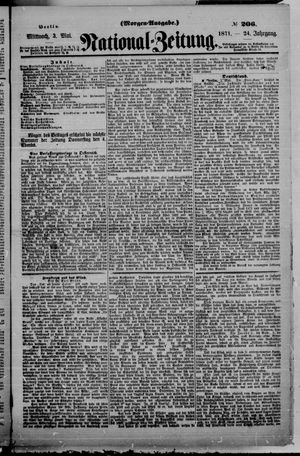 National-Zeitung vom 03.05.1871