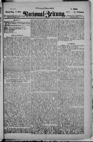 National-Zeitung vom 11.05.1871