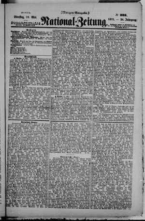 Nationalzeitung vom 16.05.1871