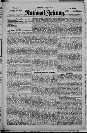 Nationalzeitung vom 16.05.1871