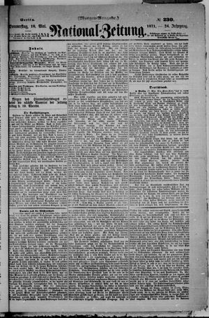 National-Zeitung vom 18.05.1871