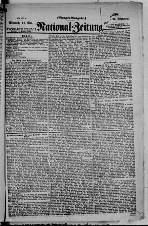Nationalzeitung vom 24.05.1871