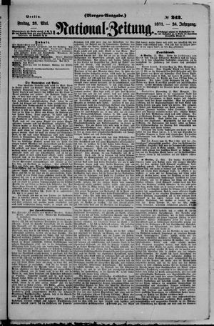 Nationalzeitung vom 26.05.1871