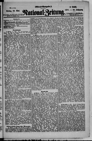Nationalzeitung vom 26.05.1871