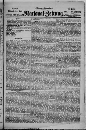 Nationalzeitung vom 31.05.1871