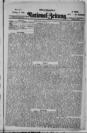 Nationalzeitung vom 02.06.1871
