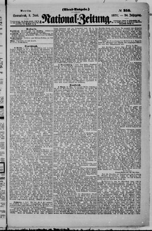 National-Zeitung vom 03.06.1871