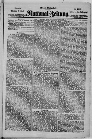 National-Zeitung vom 05.06.1871