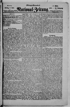 Nationalzeitung vom 09.06.1871