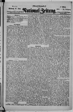 National-Zeitung vom 21.06.1871
