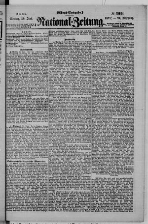 National-Zeitung vom 26.06.1871