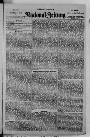 National-Zeitung vom 03.07.1871