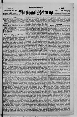 National-Zeitung vom 29.07.1871