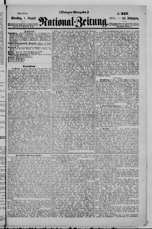 National-Zeitung on Aug 1, 1871