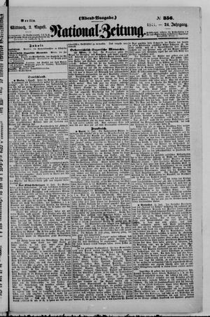 National-Zeitung on Aug 2, 1871