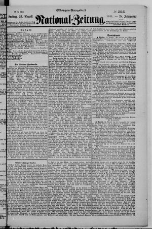 National-Zeitung vom 25.08.1871